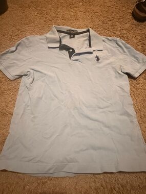 US Polo Assn. Boys' Light Blue Polo Shirt